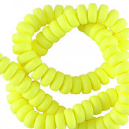 Polymer Perlen Rondell 7mm - Neon yellow
